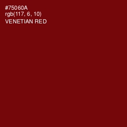 #75060A - Venetian Red Color Image